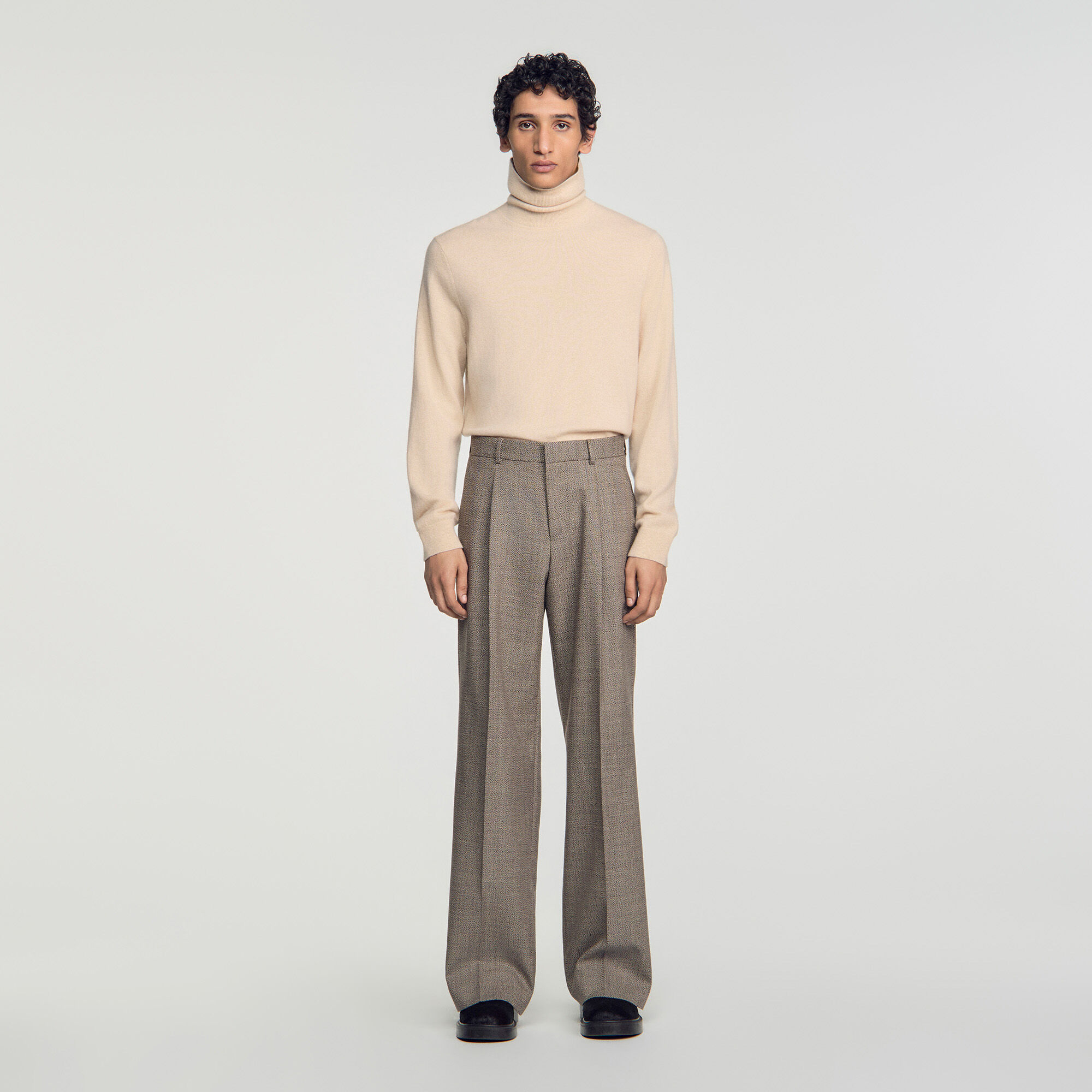 Pantaloni da abito in lana - Uomo | Sandro