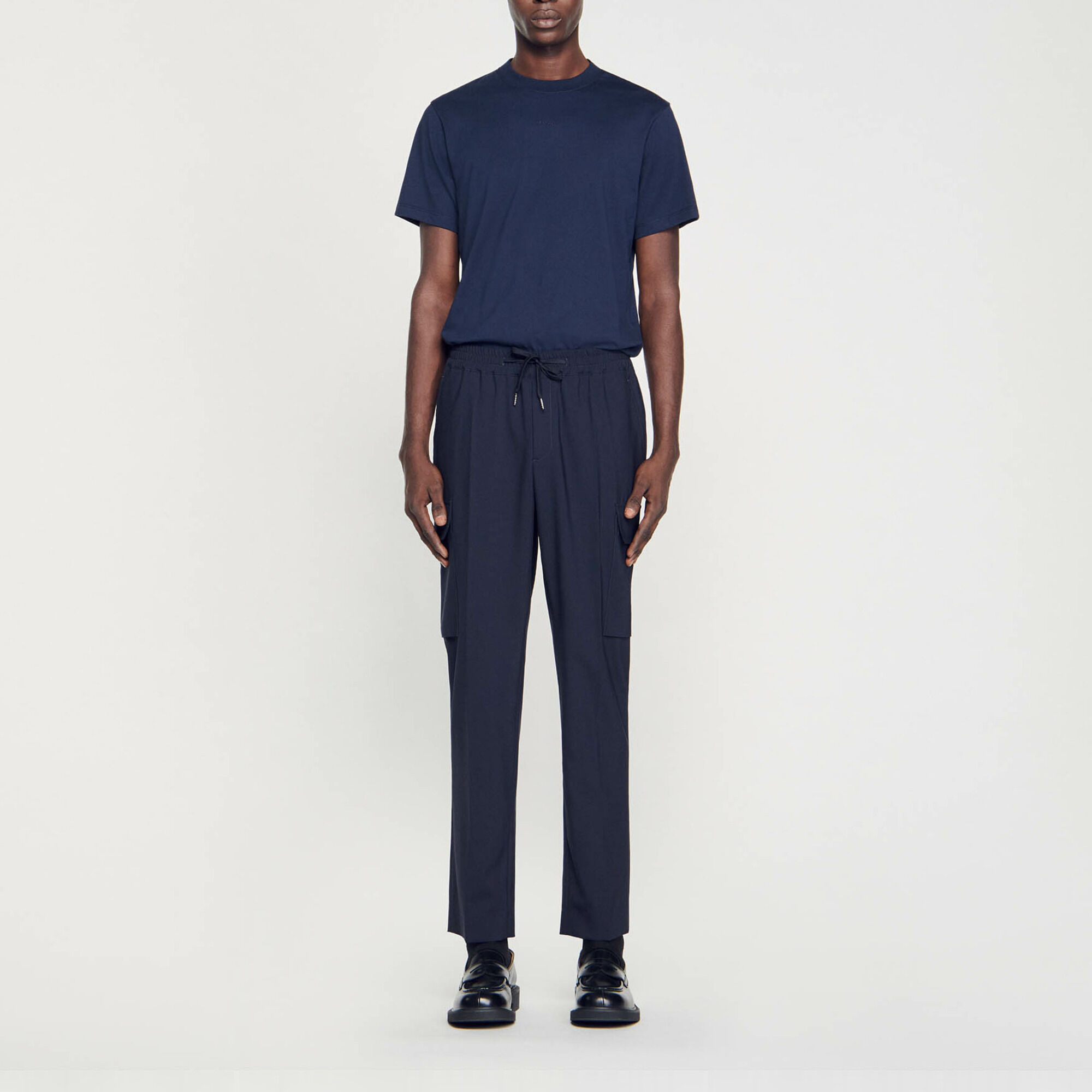 Pantaloni cargo elasticizzati