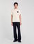 T-shirt con dettaglio a fiore