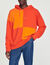 Felpa con cappuccio oversize felpata