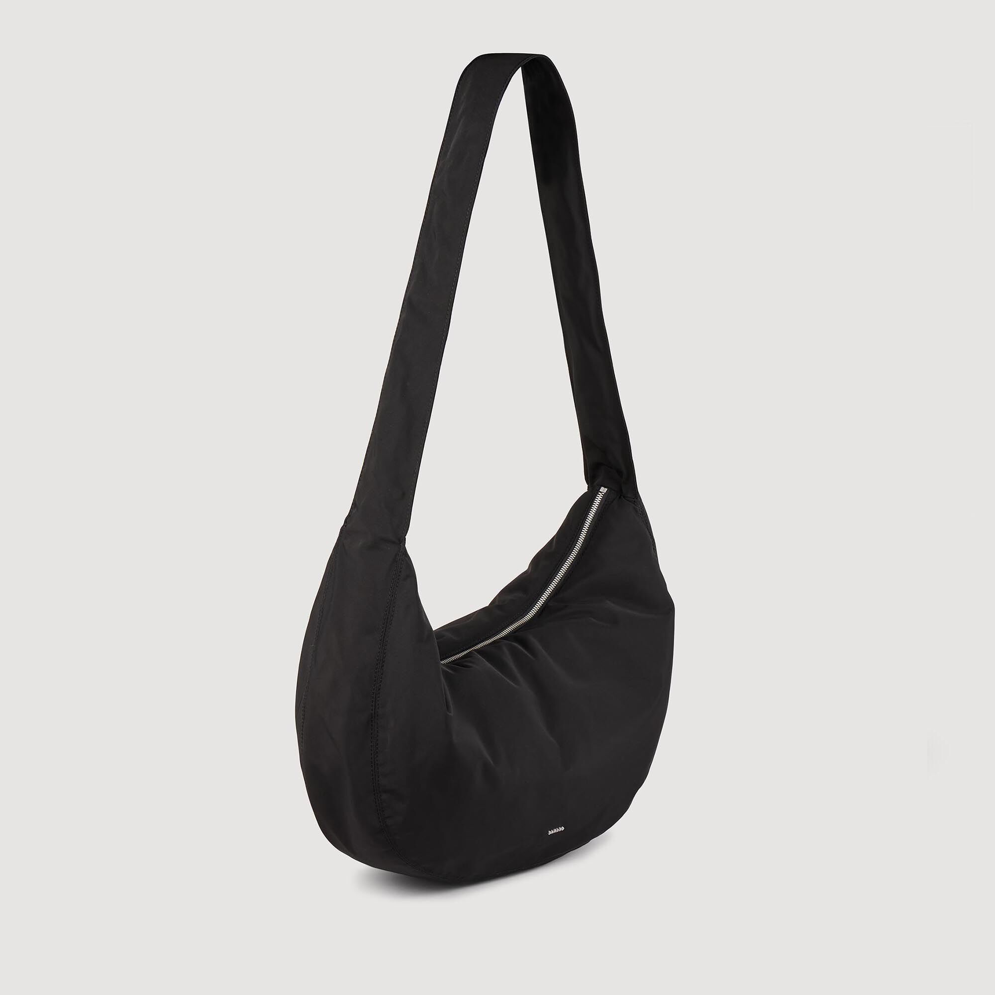 Hobo bag grande in nylon - Uomo | Sandro