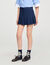 Short sartoriale plissettato