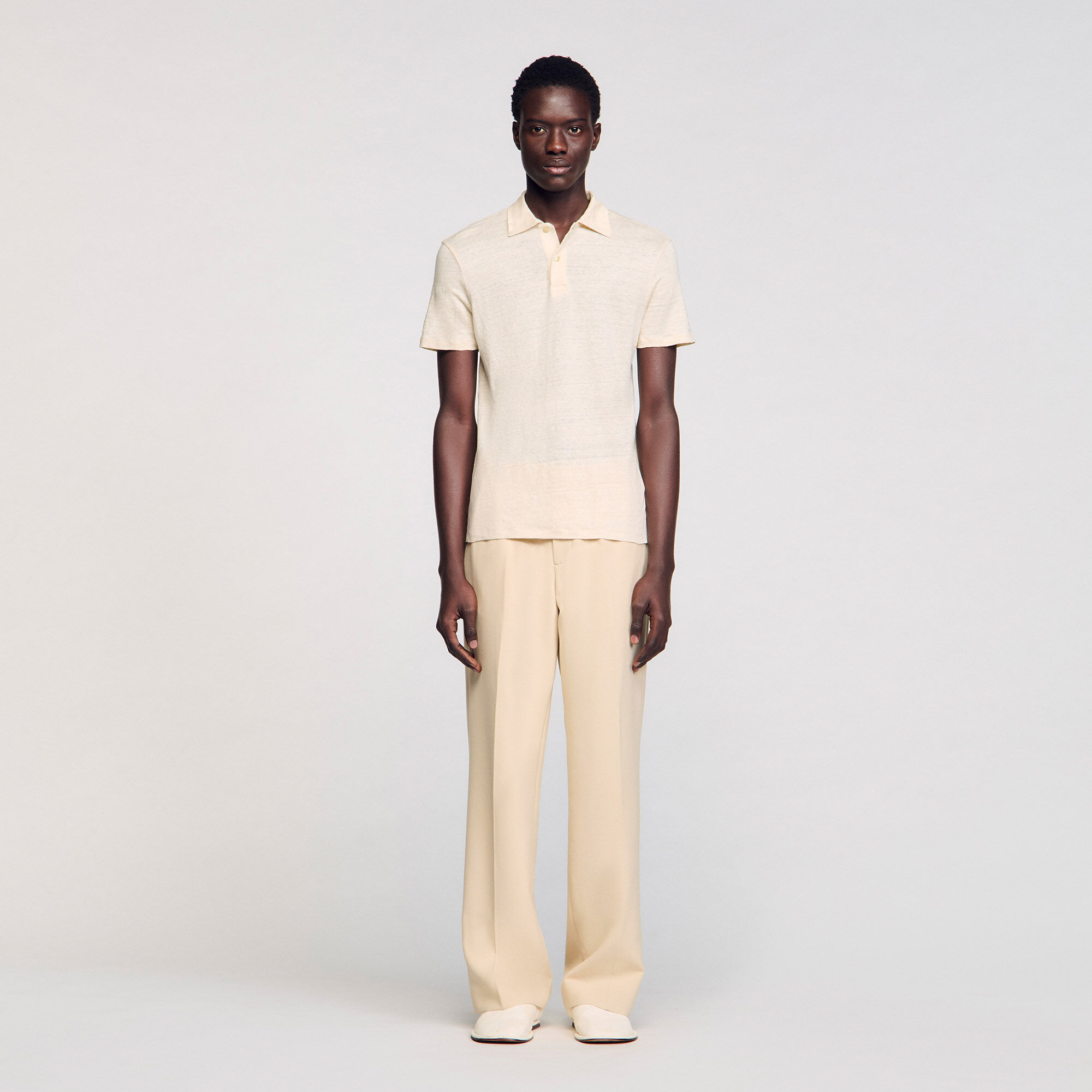 Polo in lino