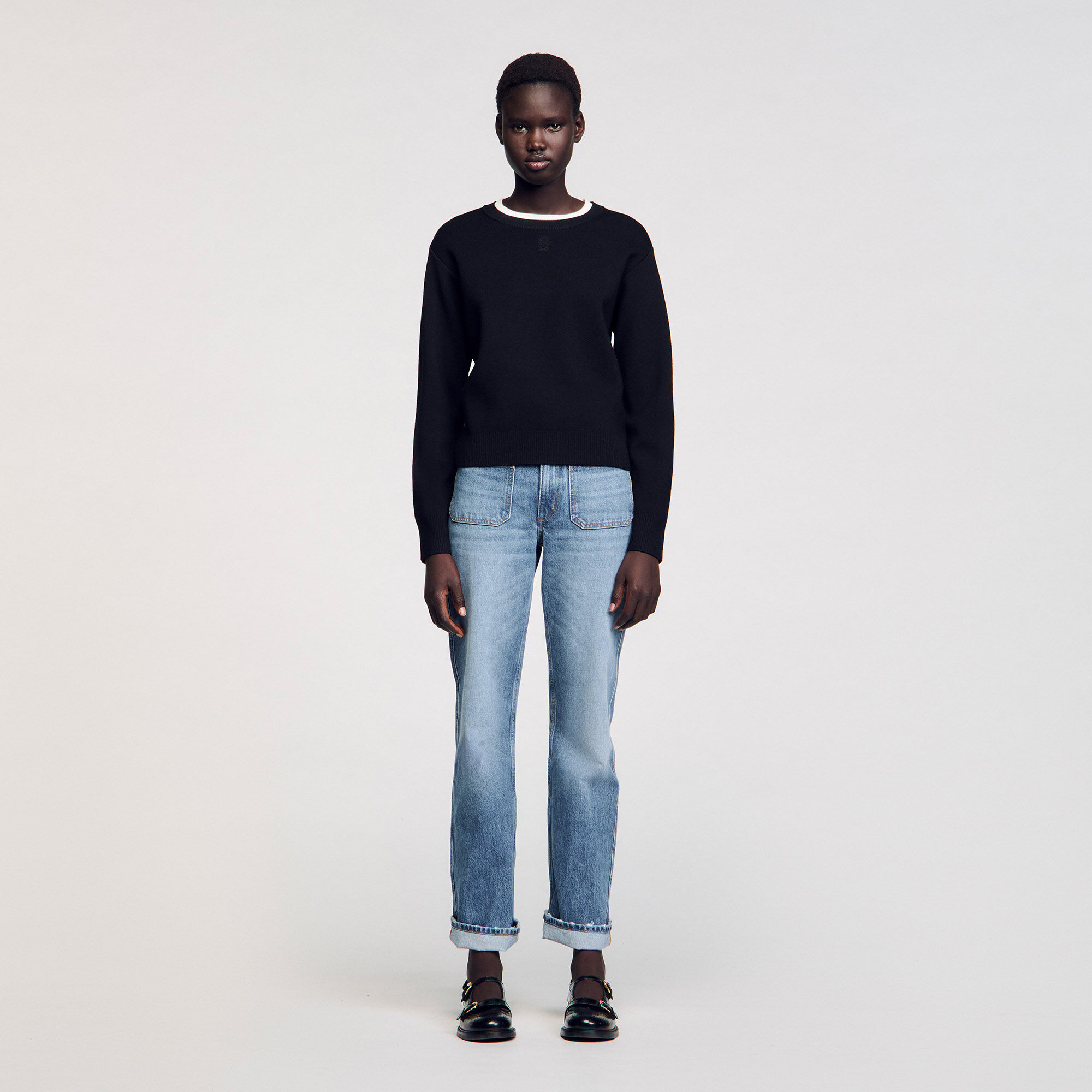 Maglione in misto lana