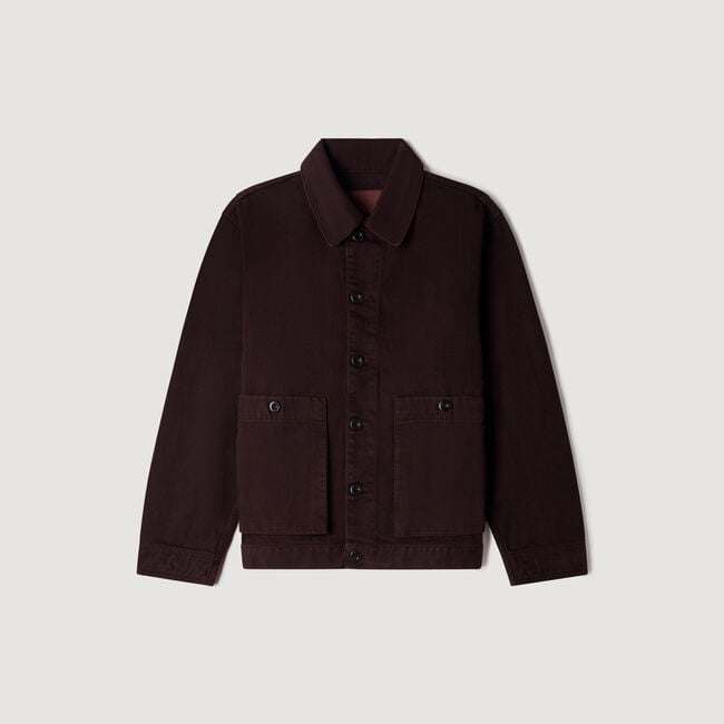 Giacca worker in denim