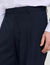 Pantaloni larghi da abito in lana