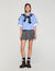 Camicia a quadri oversize