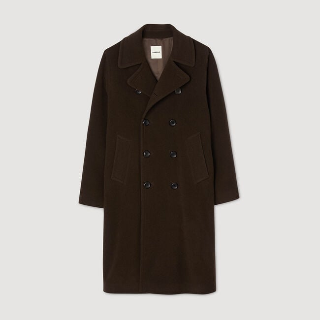 Cappotto doppiopetto lana cachemire
