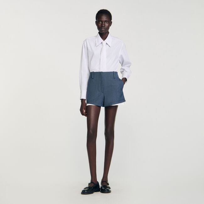 Shorts a righe