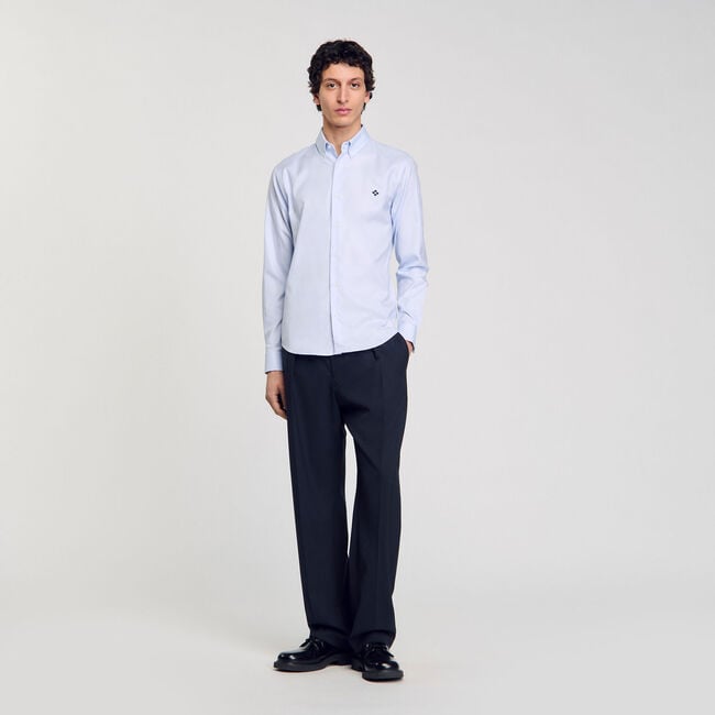 Camicia con patch cross