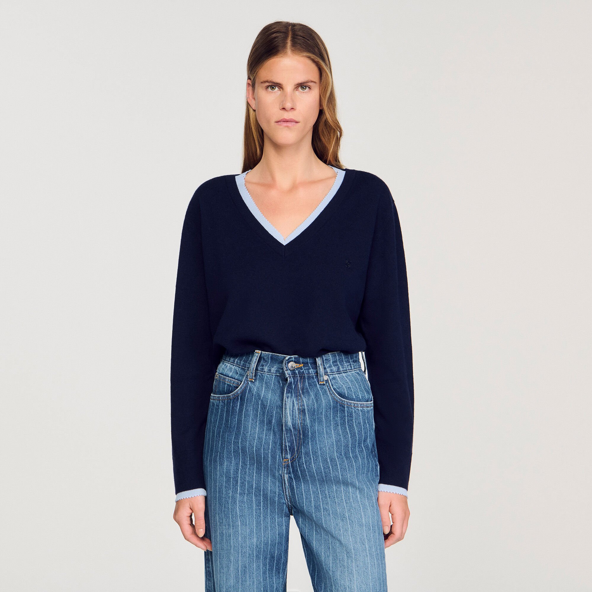 Pullover in lana e cashmere