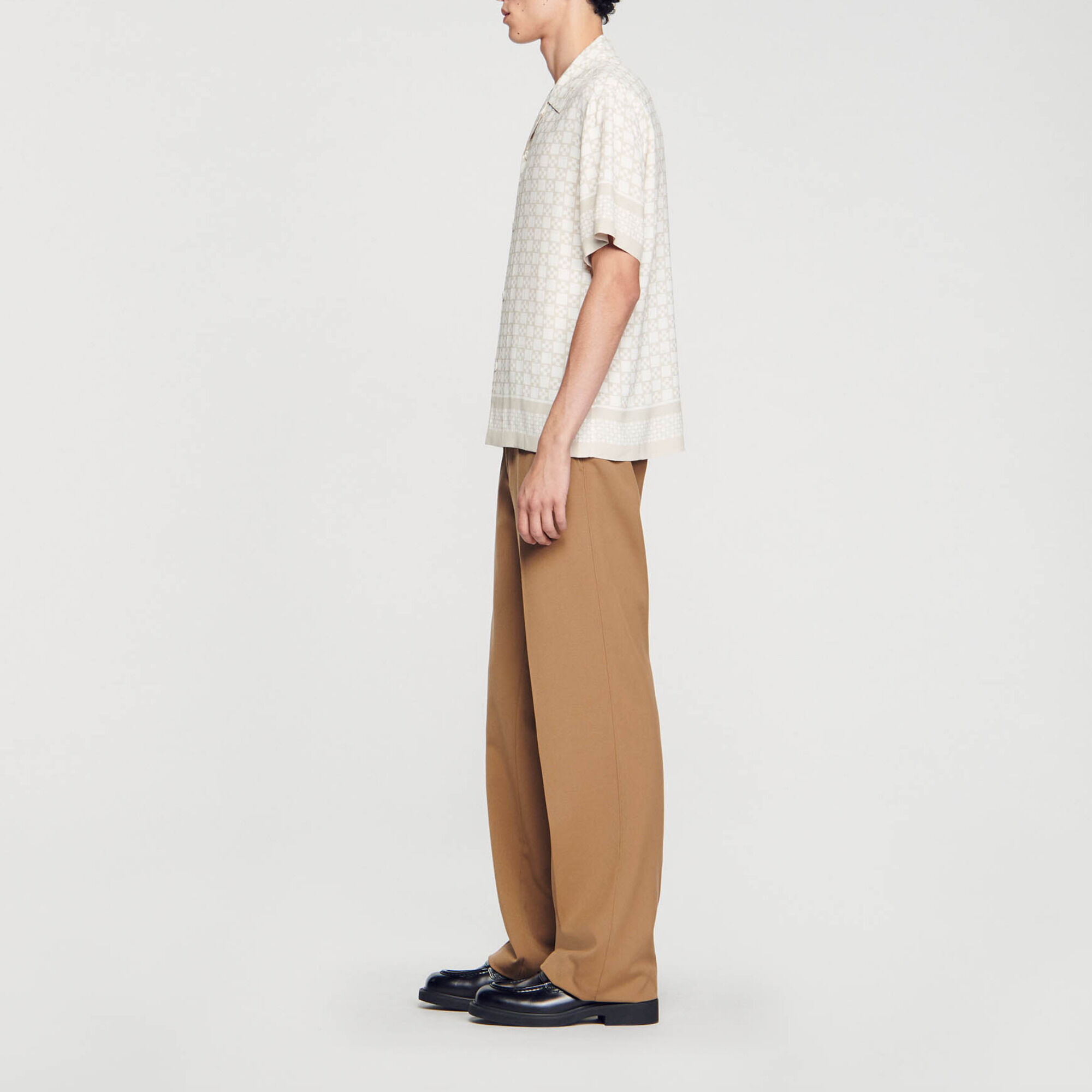 Camicia a maniche corte Square Cross