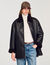Cappotto in scamosciato
