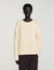 Maglione in lana punto nido d'ape
