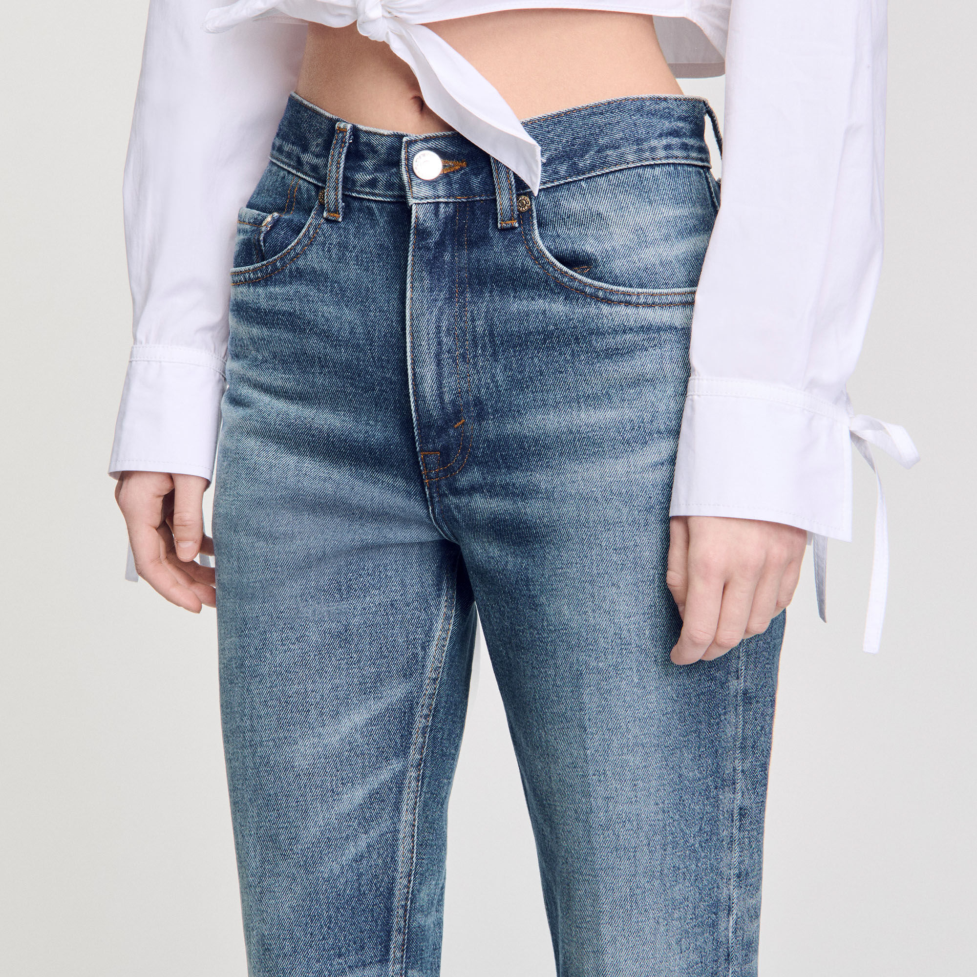 Jeans délavé