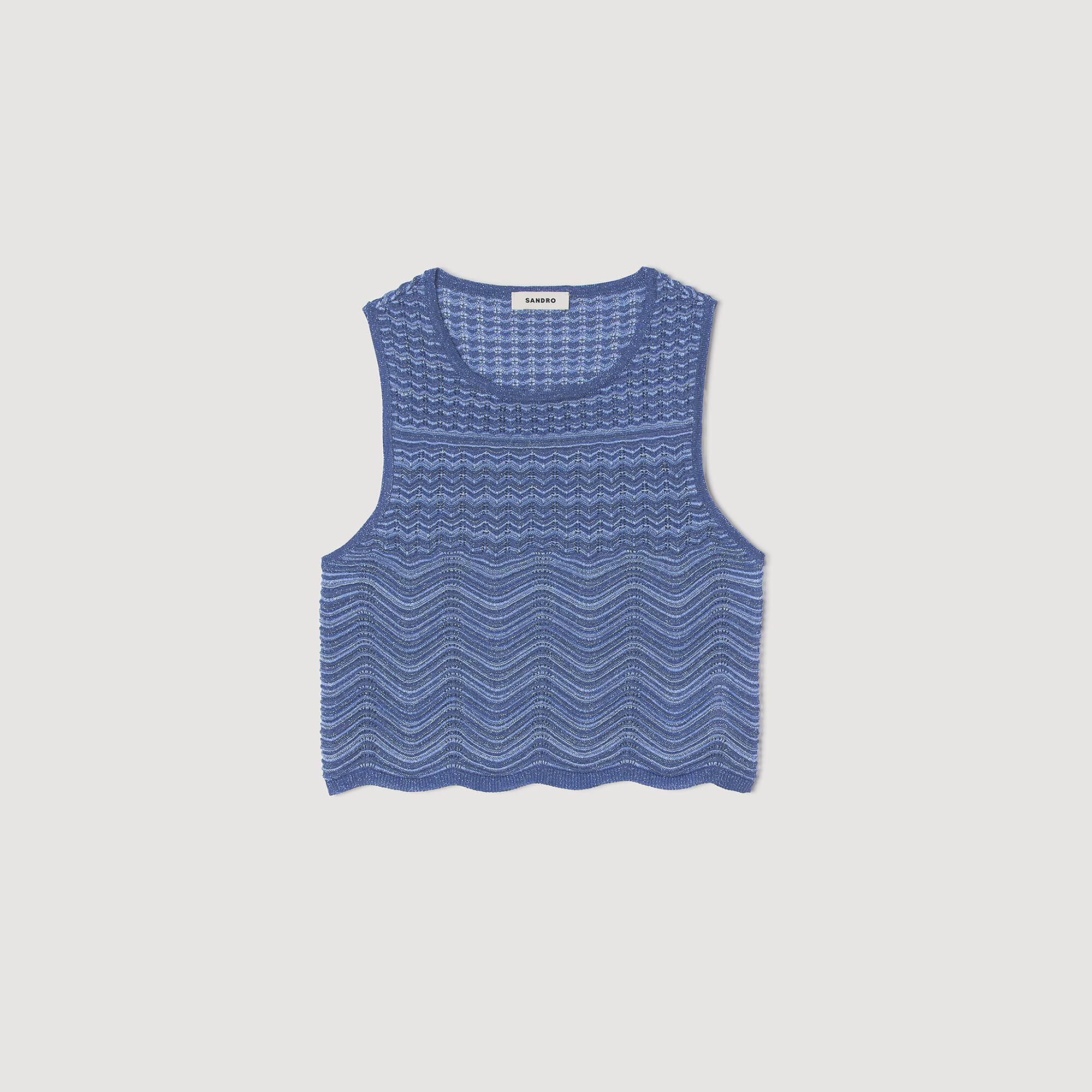 Maglione in maglia scintillante