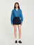 Skorts con passanti a fantasia