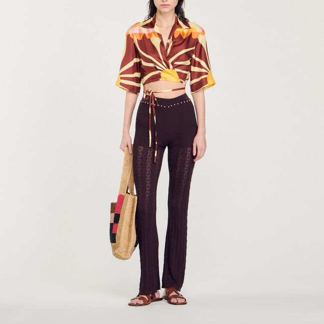 Pantaloni in maglia