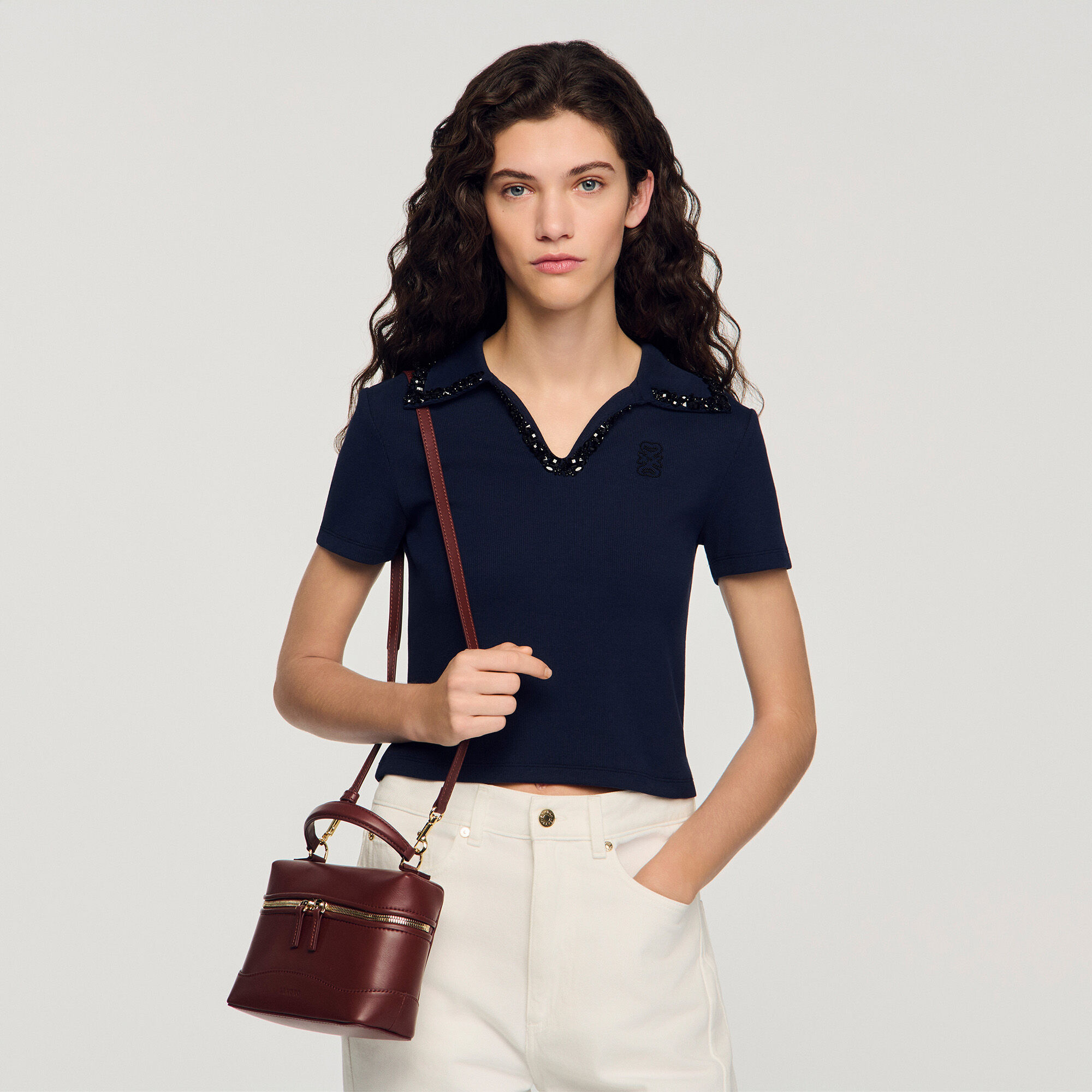 Borsa Tangolino in pelle liscia