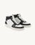 Sneaker alte in pelle