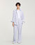Pantaloni a righe glitterate