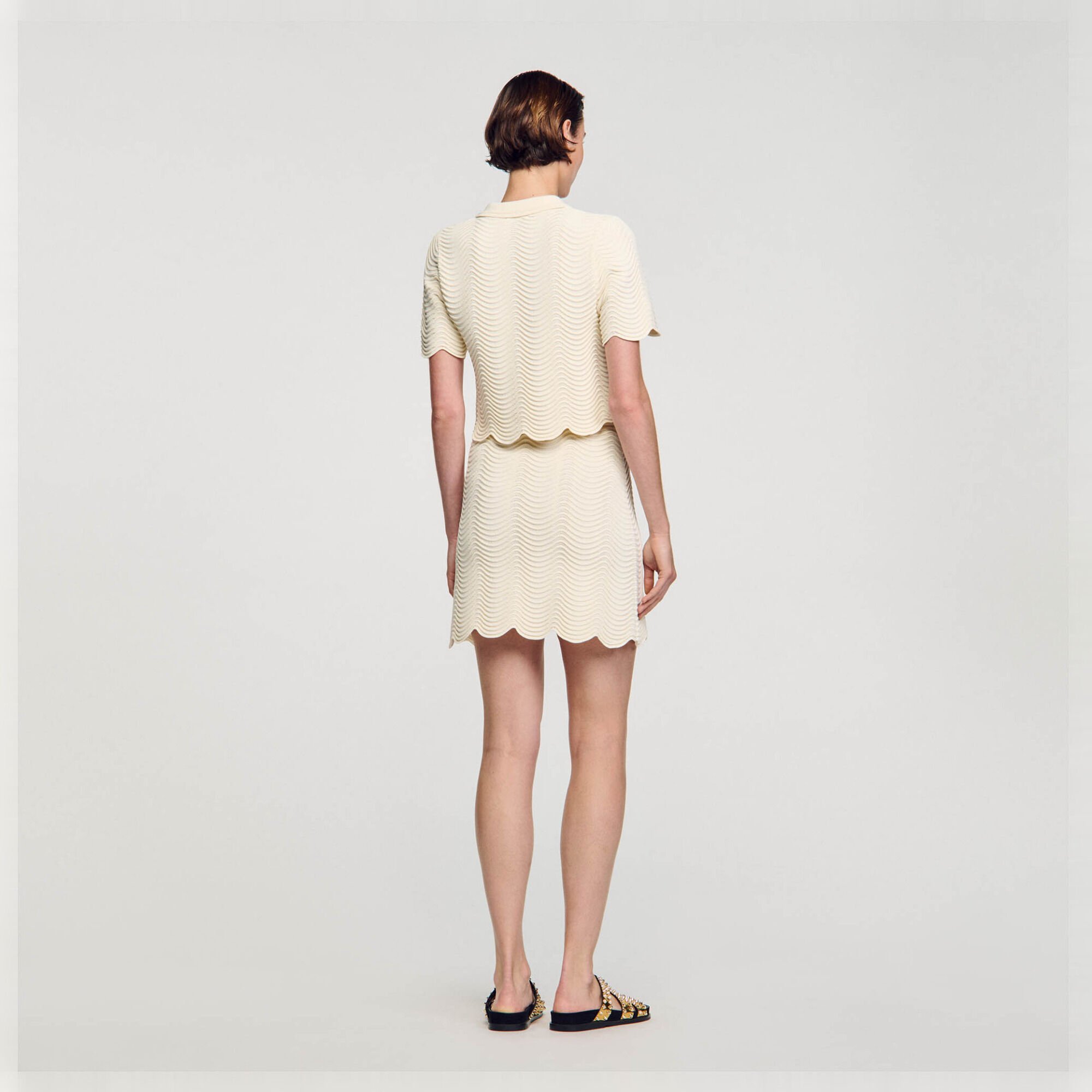 Gonna corta in maglia