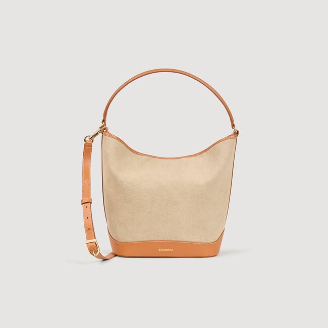 Borsa a secchiello Tangoso in tela