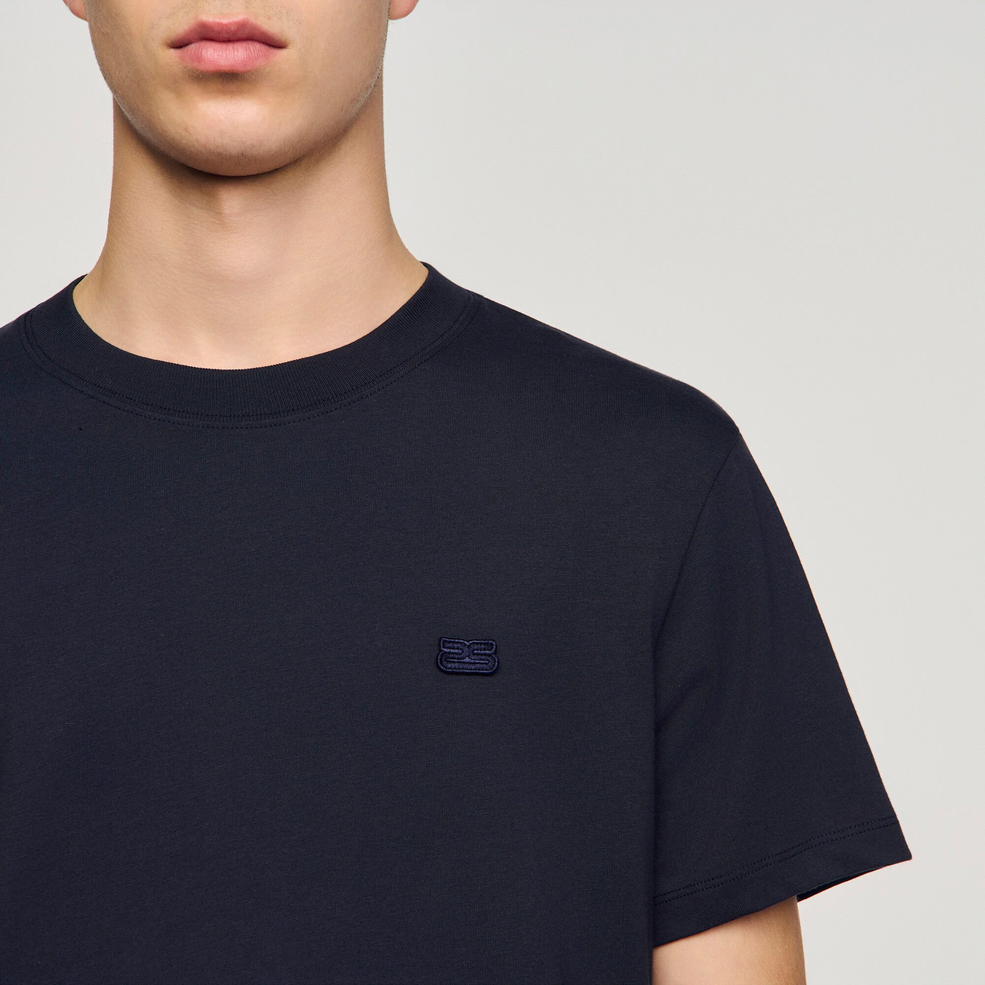 T-shirt con patch double S