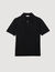 Polo in maglia con colletto con zip