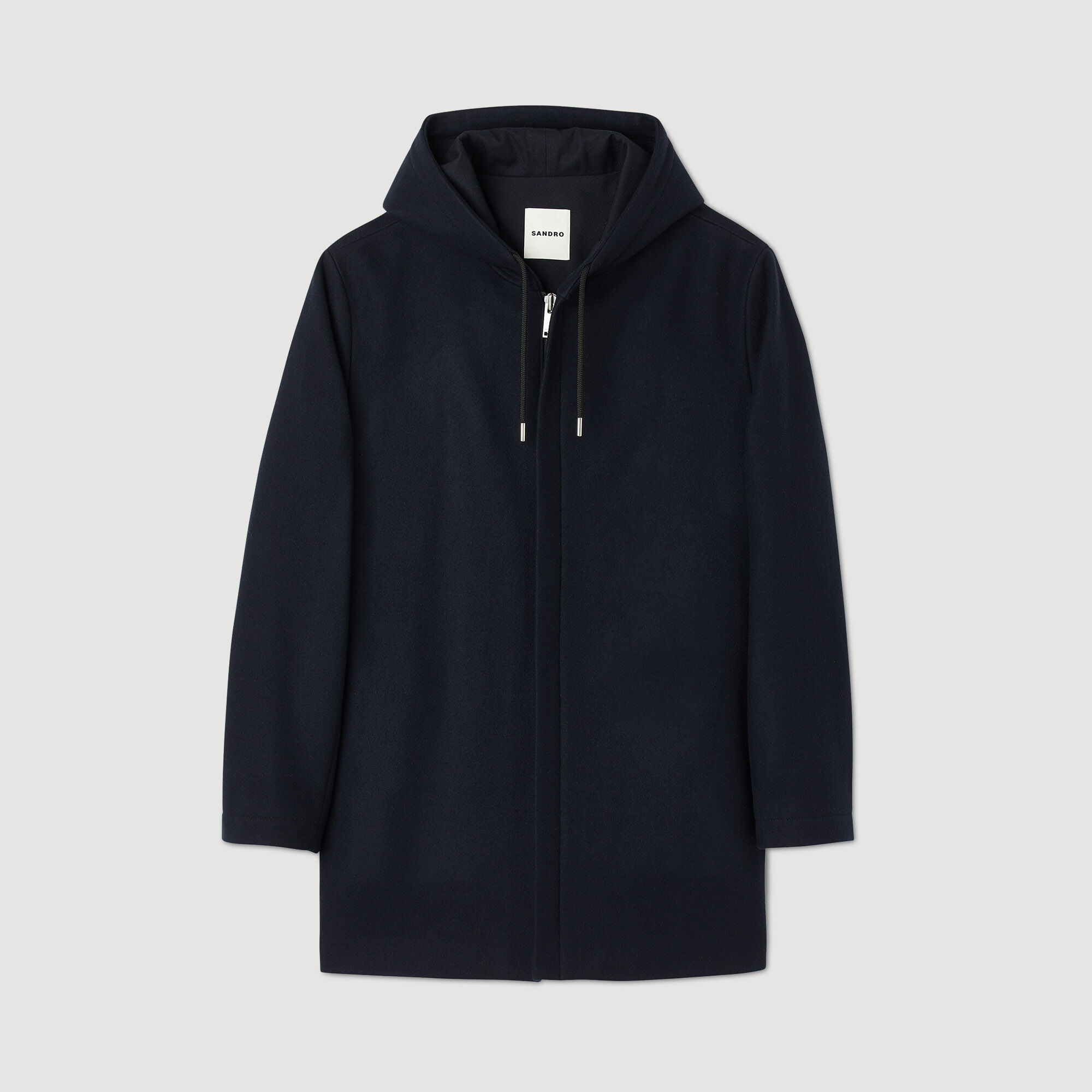 Cappotto con cappuccio