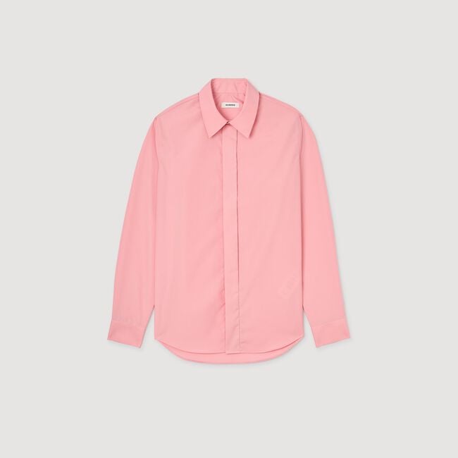 Camicia a tinta unita