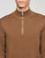 Maglia in lana con collo con zip