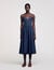 Abito midi in denim