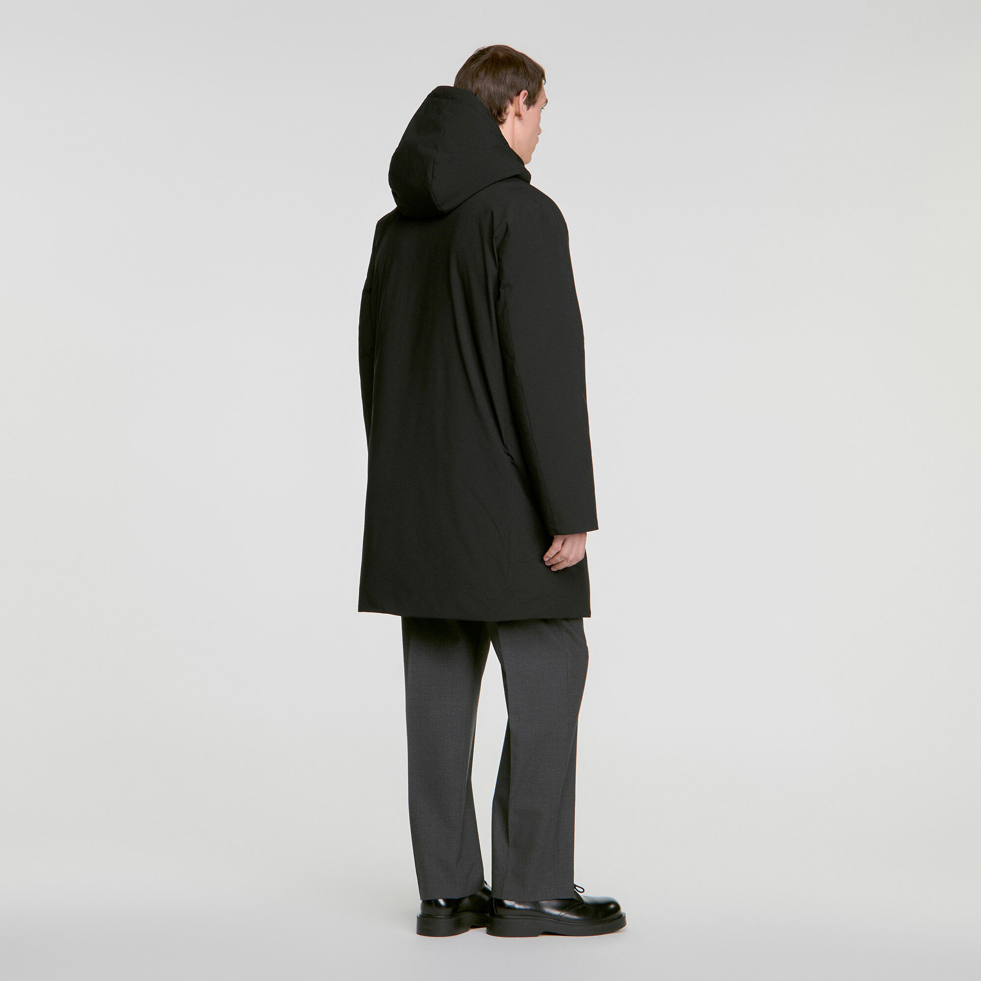 Parka con cappuccio e zip - Uomo | Sandro