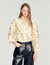 Camicia traforata con strass