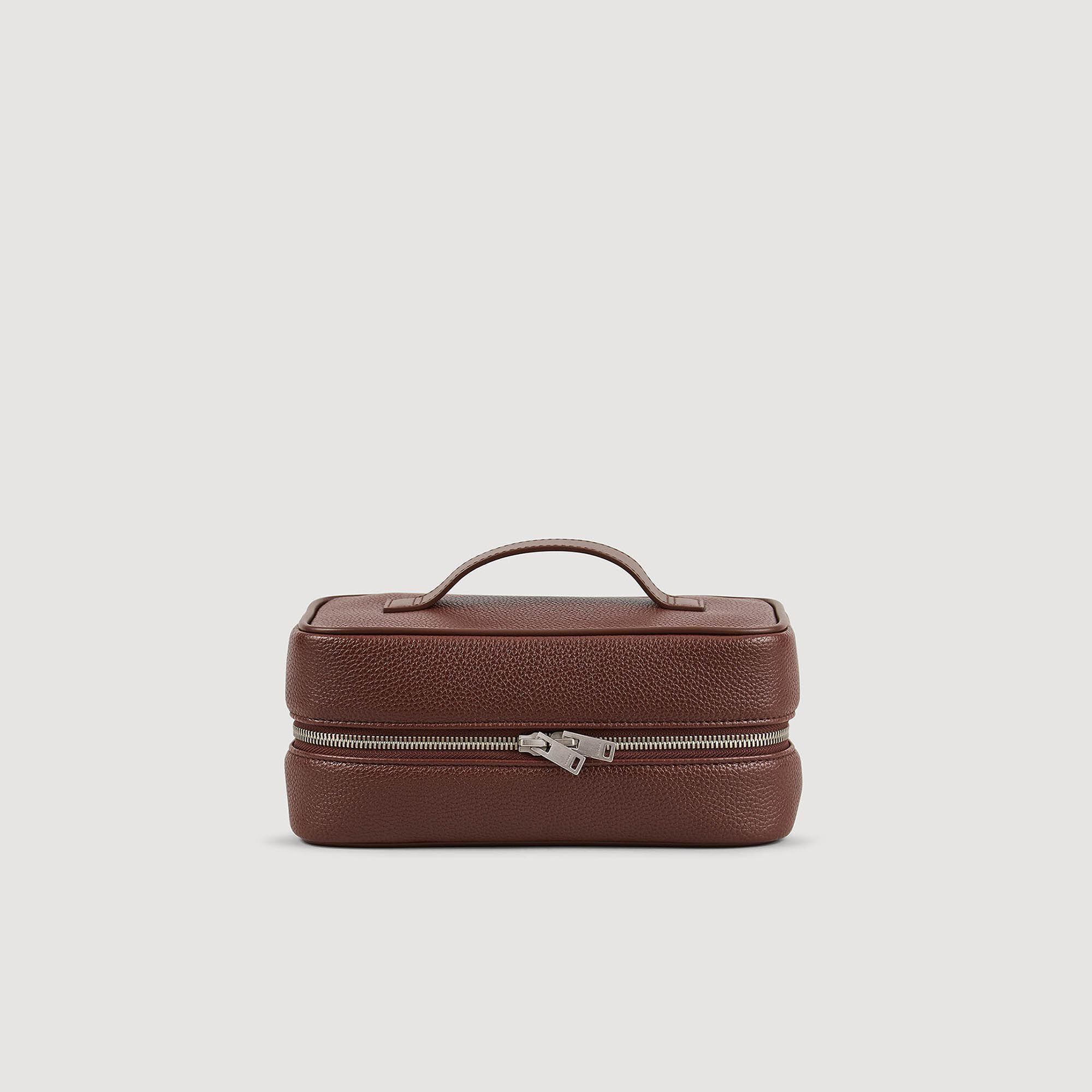 Beauty case in tela martellata - Uomo | Sandro