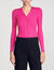 Cardigan in maglia a coste
