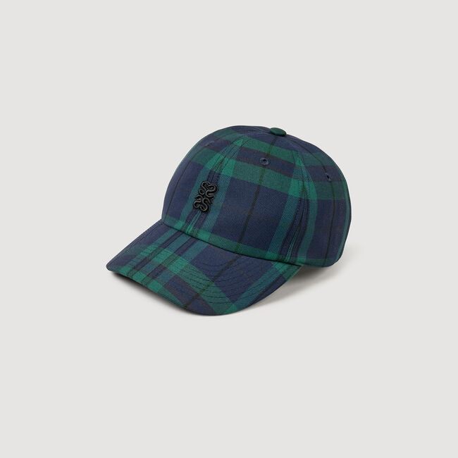 Cappellino a quadri