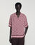 Camicia fluida con stampa Square Cross