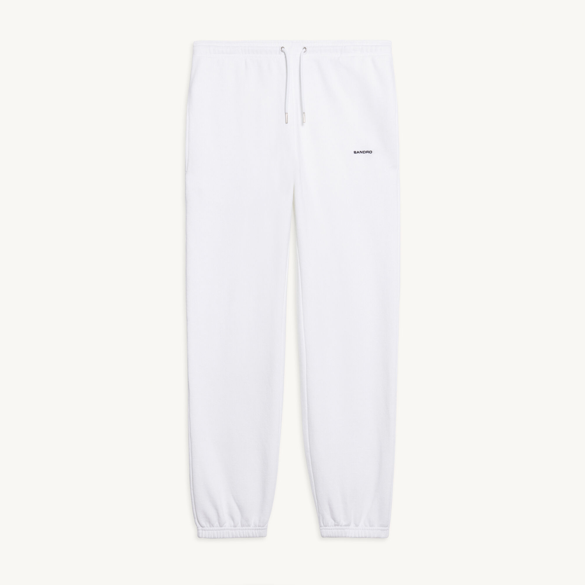 Pantaloni da jogging felpati ricamati