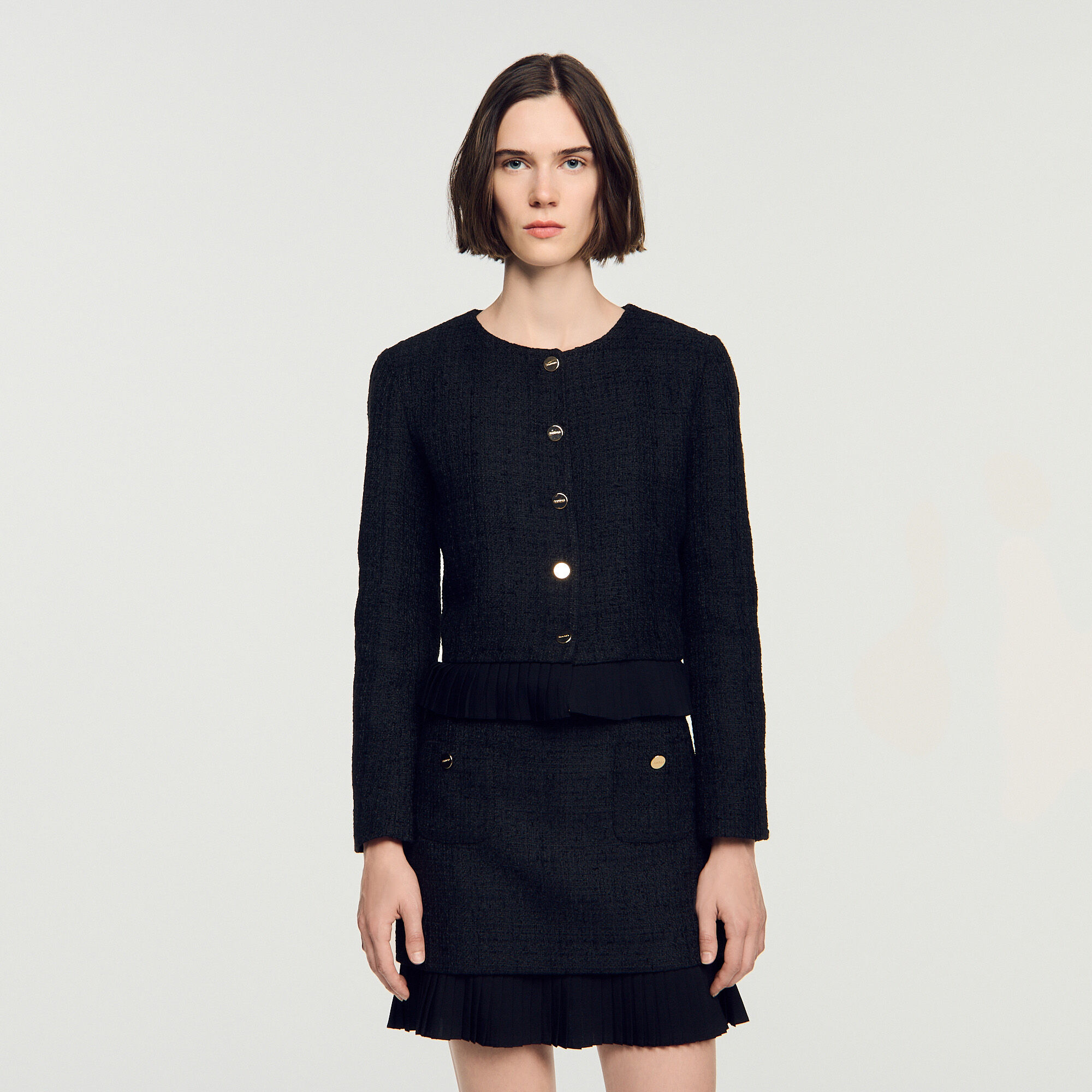 Giacca in tweed 2 in 1 - Donna | Sandro