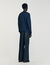 Felpa oversize con inserto in pelle