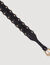 Cintura in pelle con borchie