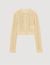 Cardigan in maglia pointelle