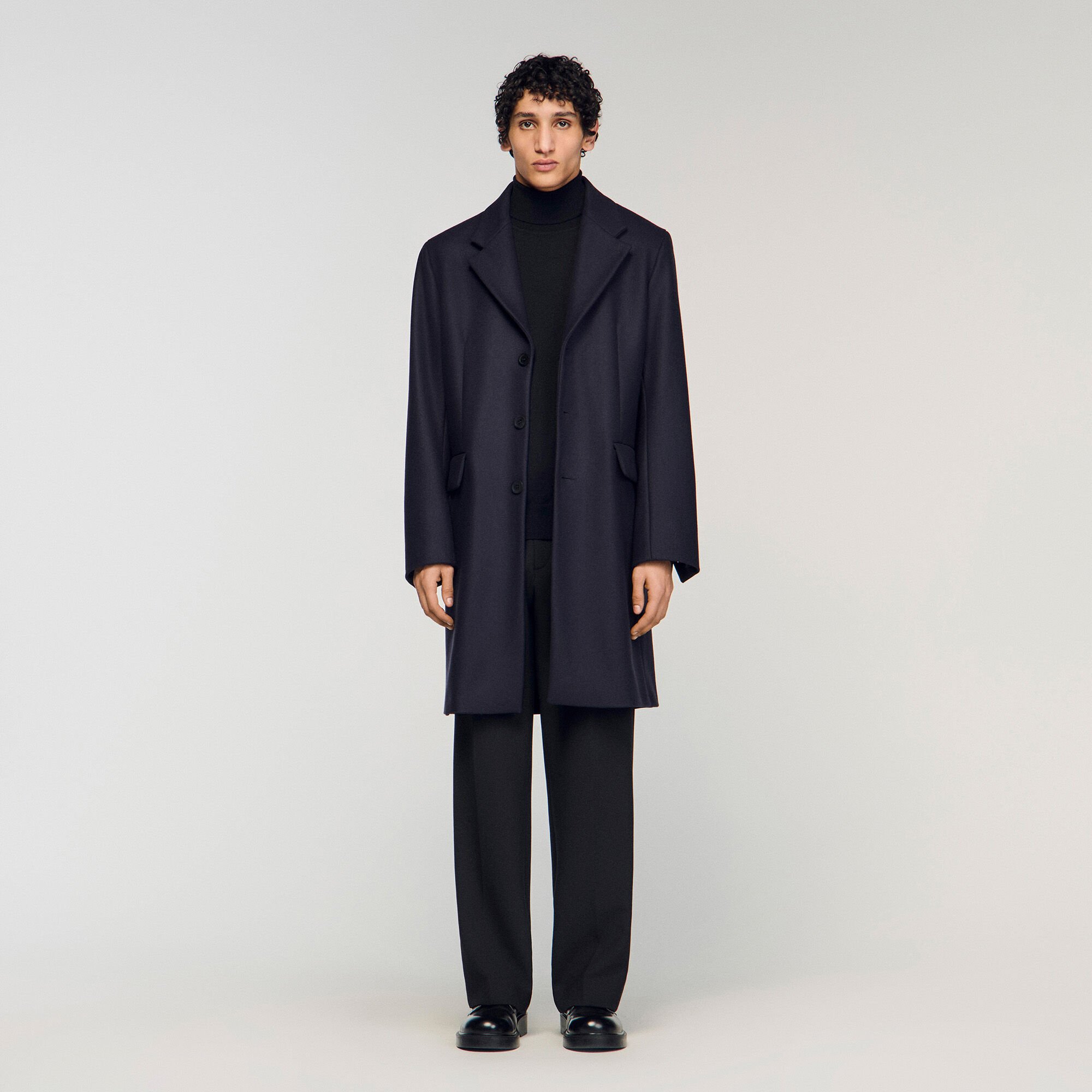 Cappotto in lana e cashmere