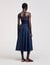 Abito midi in denim