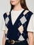 Maglione 2 in 1 a rombi