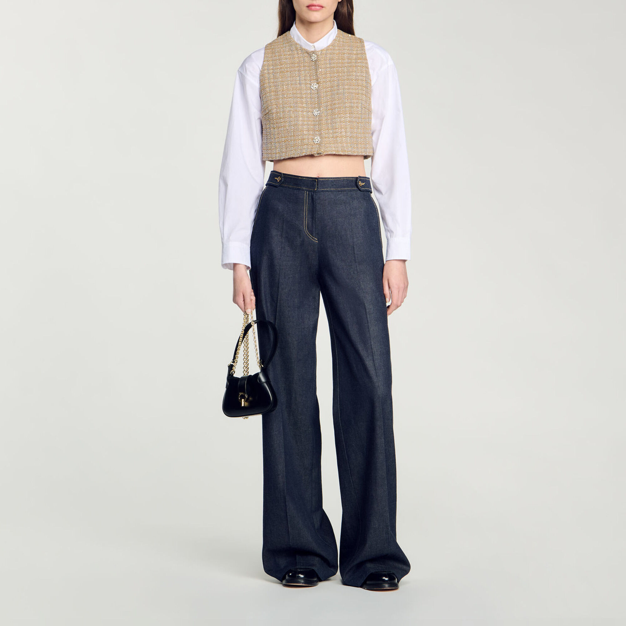 Top in tweed - Donna | Sandro