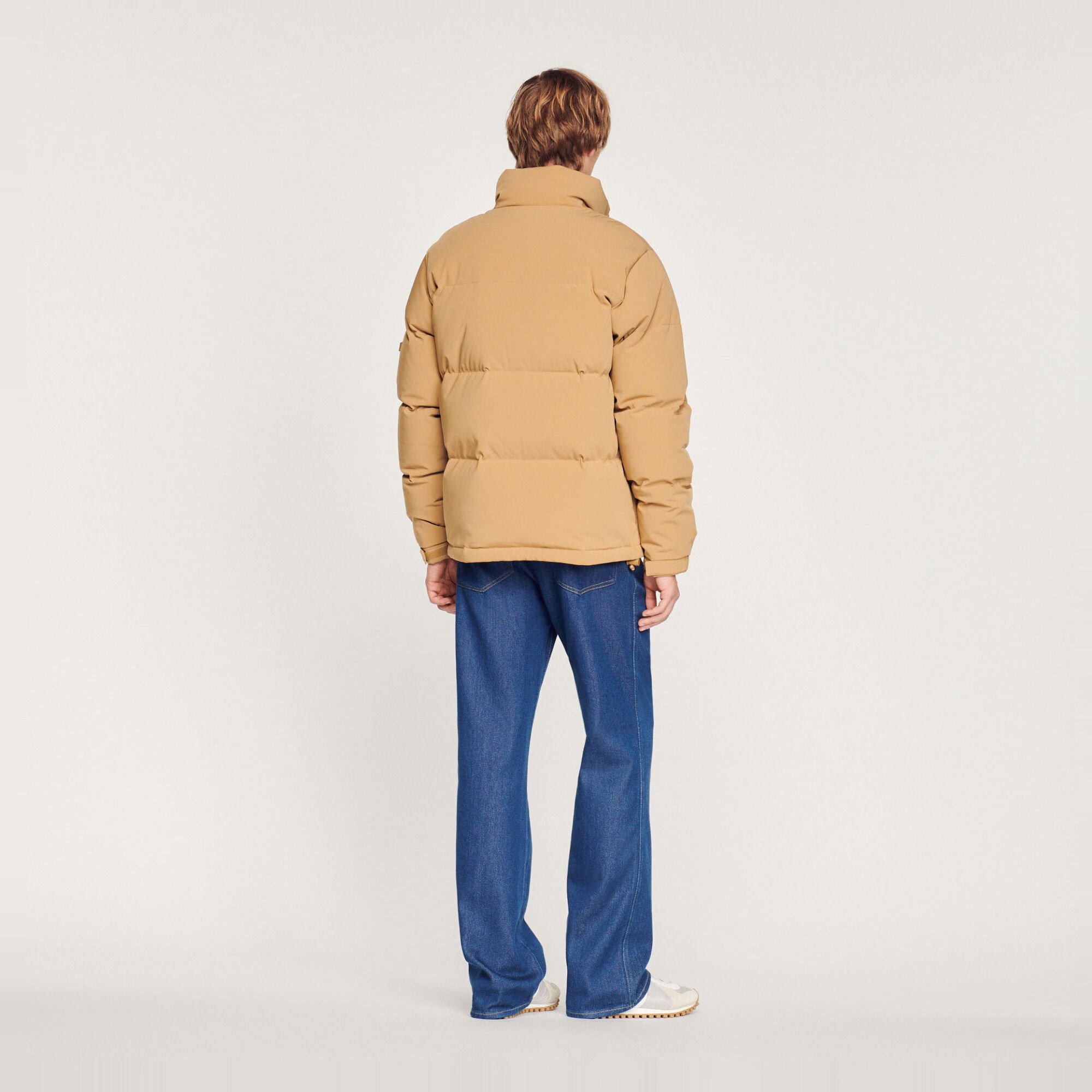 Piumino oversize in tessuto tecnico