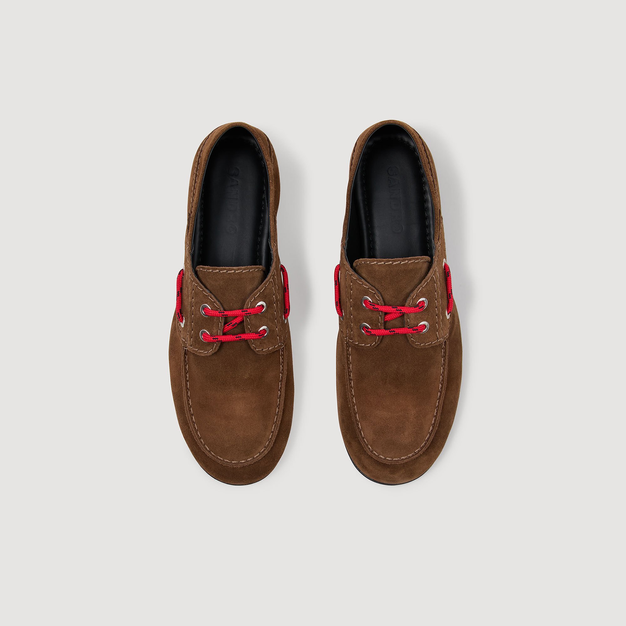 Scarpe da barca in scamosciato